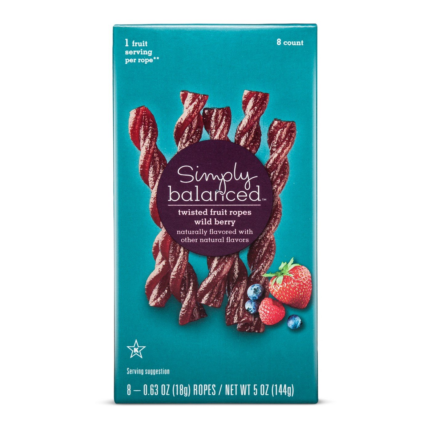 Wild Berry Twisted Fruit Ropes, Wild Berry