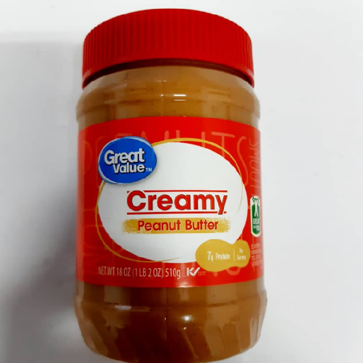 Great Value Creamy Peanut Butter 545g – Mantequilla De Mani