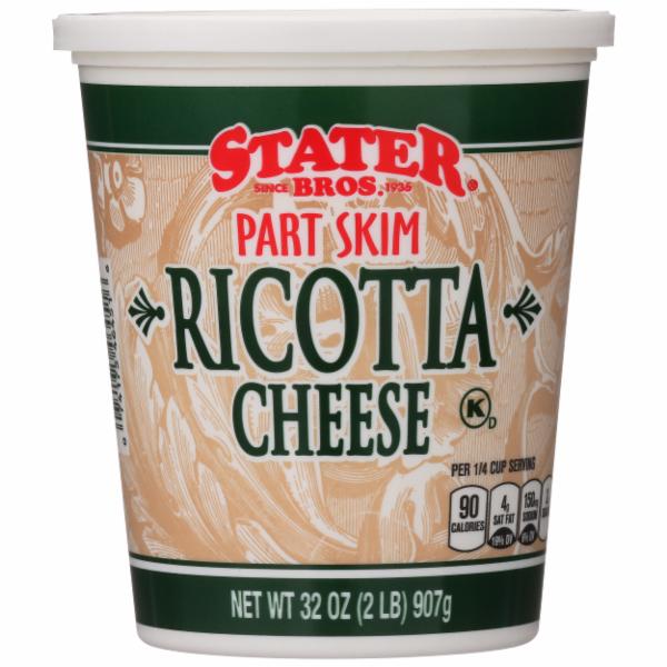 Part Skim Ricotta Cheese, Ricotta