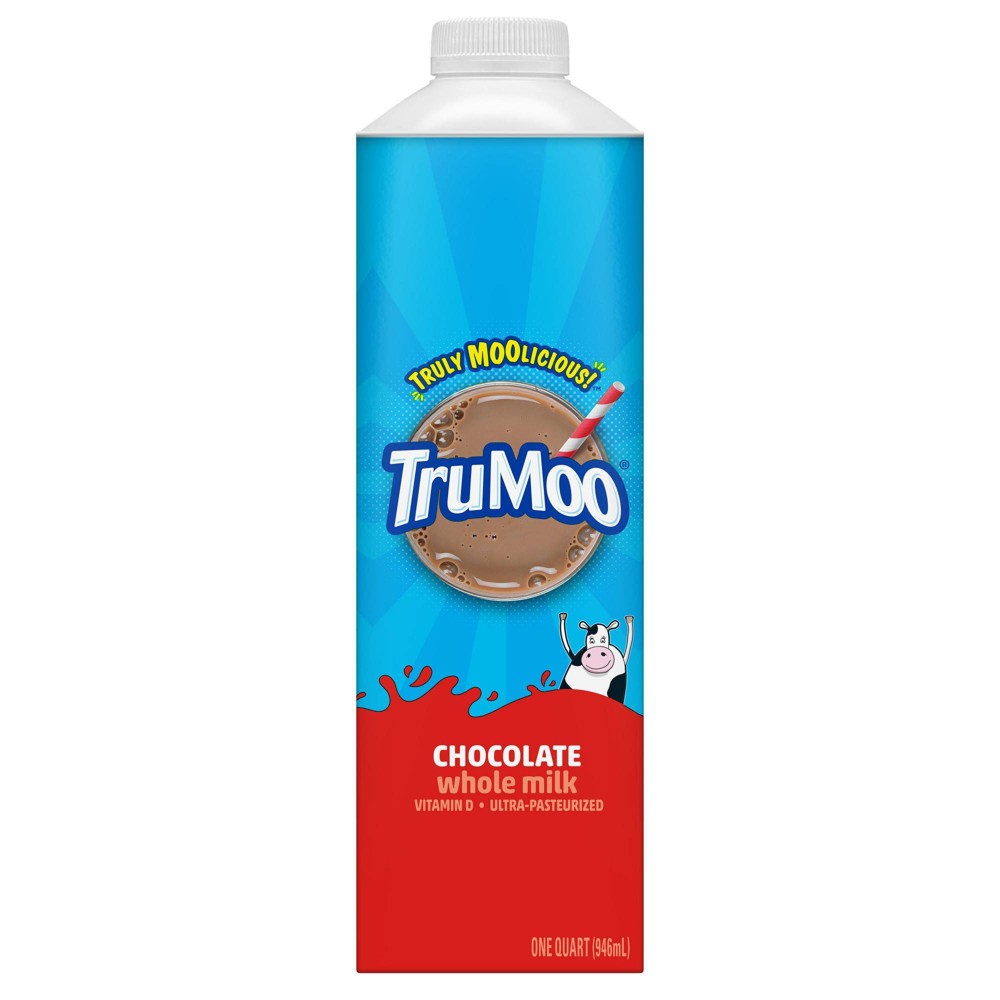 Photo of TruMoo Whole Chocolate Milk - 1qt