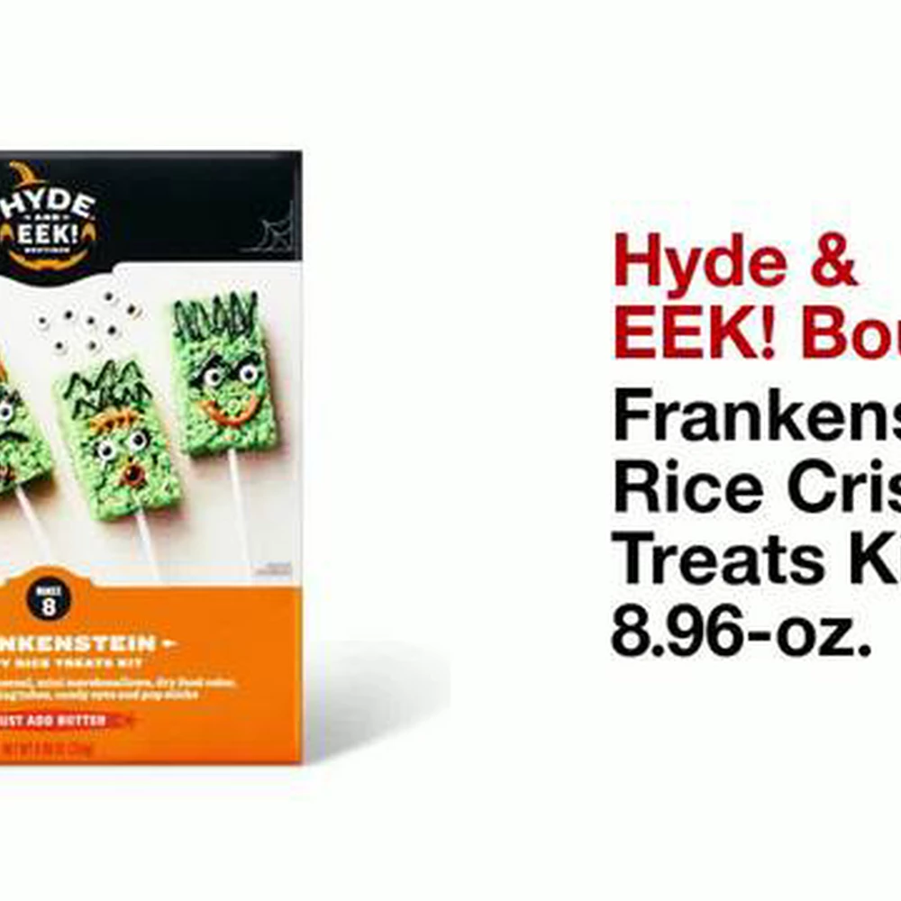 Crispy Rice Frankenstein Treats Kit, Crispy Rice