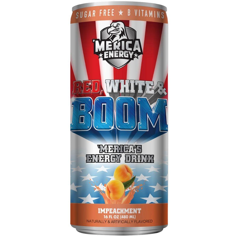 Impeachment Flavored Red, White & Boom 'Merica'S Energy Drink, Impeachment