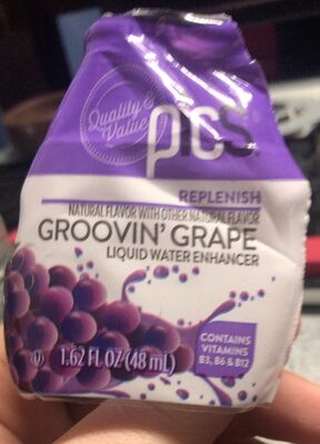 Groovin' Grape Liquid Water Enhancer, Groovin' Grape
