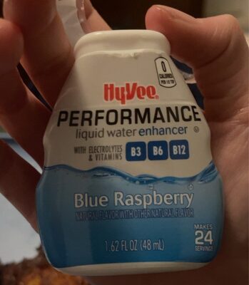 Blue Raspberry Performance Liquid Water Enhancer, Blue Raspberry