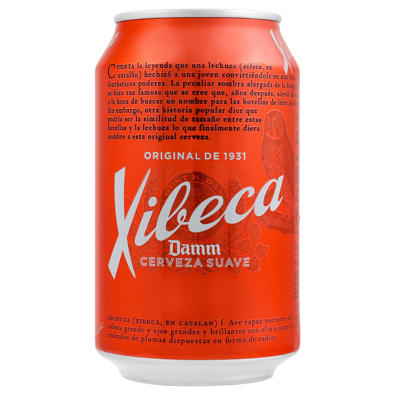 CERVEZA XIBECA DAMM LATA 33 CL