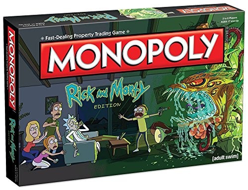 USAopoly Monopoly Rick & Morty Board Game