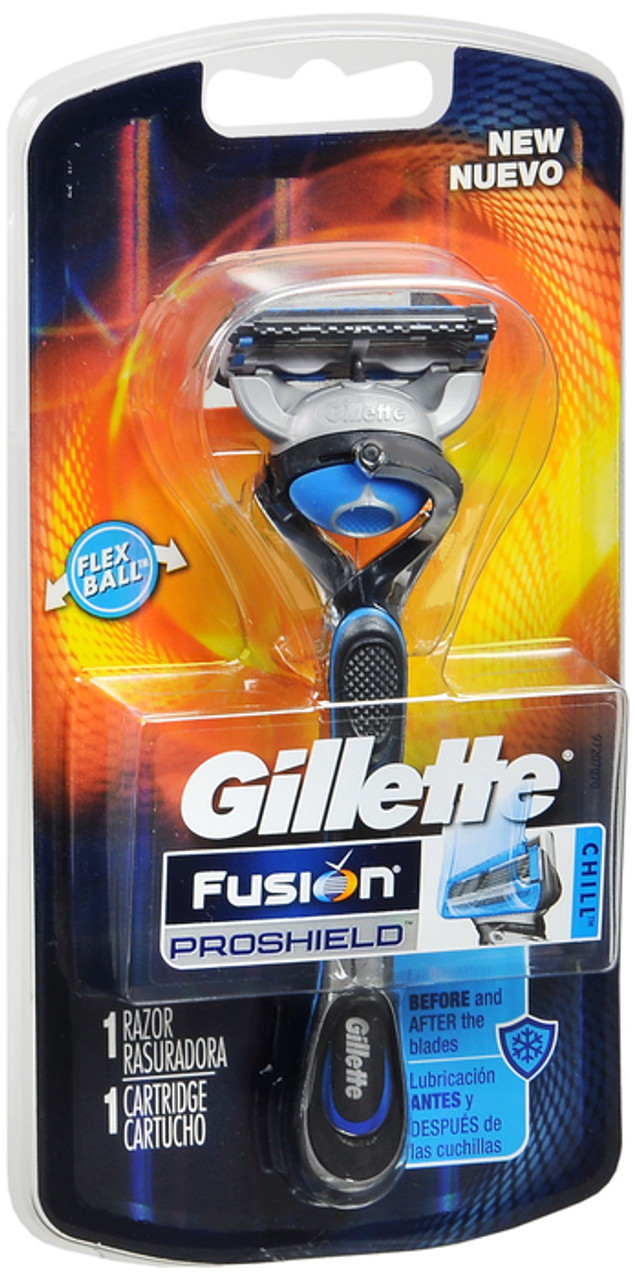 Gillette Razor Set - Fusion5 Proshield Chill - 1 Handle & 1 Cartridge