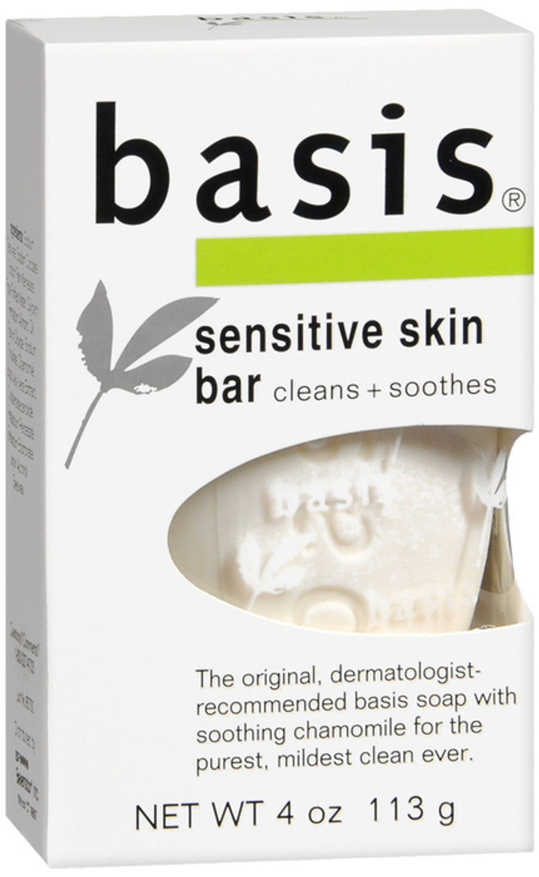 Photo of Basis Sensitive Skin Bar Soap 4 Oz. Box