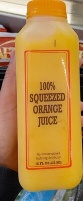 100% Squeezed Orange Juice