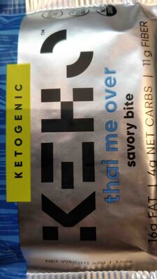 Thai Me Over Ketogenic Savory Bite, Thai Me Over