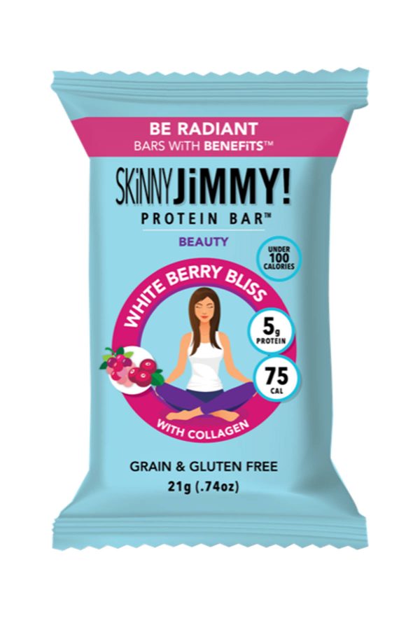 Beauty White Berry Bliss with Collagen Protein Bar, Beauty White Berry Bliss