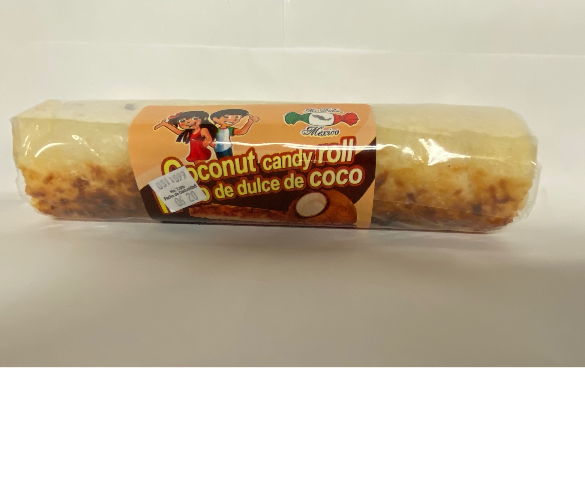 MI Dulce Mexico Mdm Coconut Candy Roll /rollo De Coco Grosse Grösse Einzelne Rolle 15,87oz (450g)