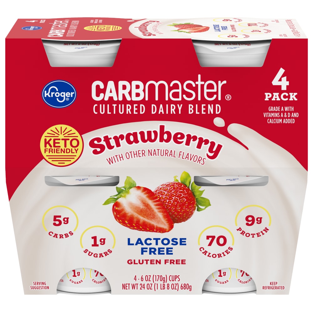 Strawberry Flavors Cultured Dairy Blend, Strawberry