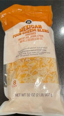 Mexican Four Cheese Blend Shredded Monterey Jack