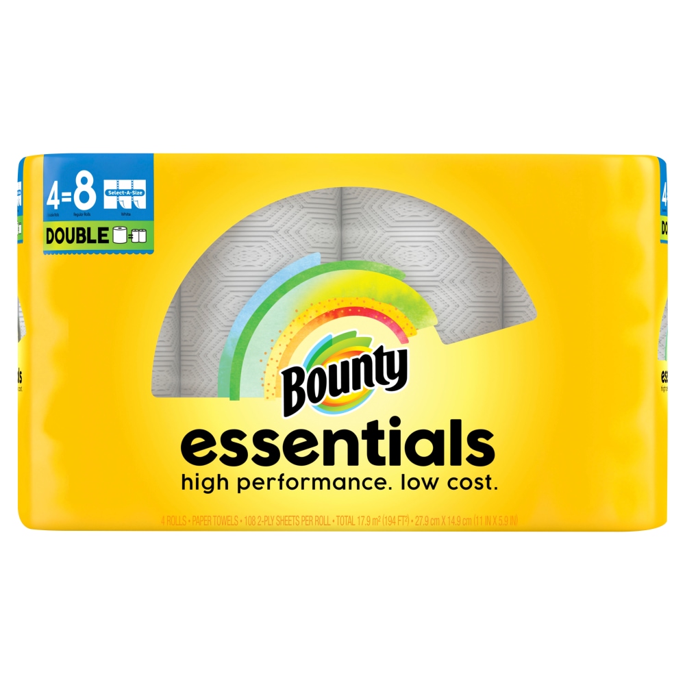 Bounty - Essentials Paper Towels 108 Sheet