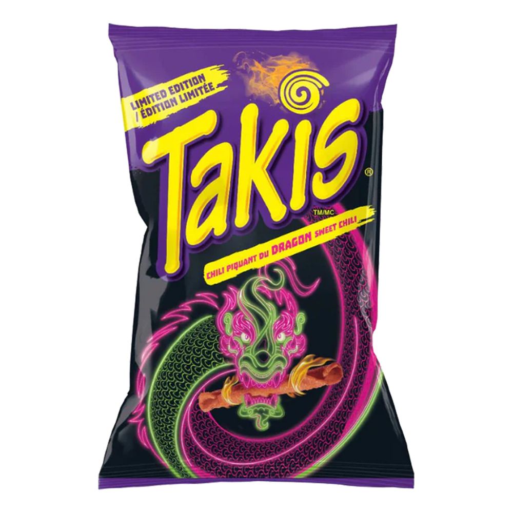 BIMBO TAKIS DRAGON SWEET CHILI 90GR