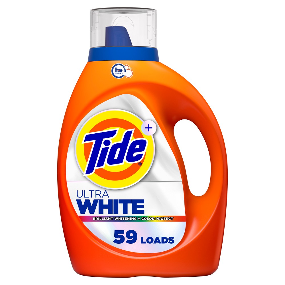 Tide - Liquid Detergent - H.E Ultra Oxi White Bright - 84 Oz