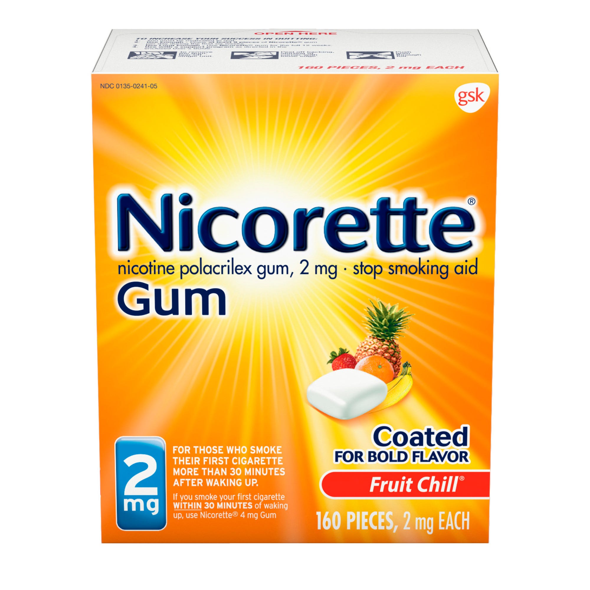 Nicorette - Fruit Chill 2 Mg 160