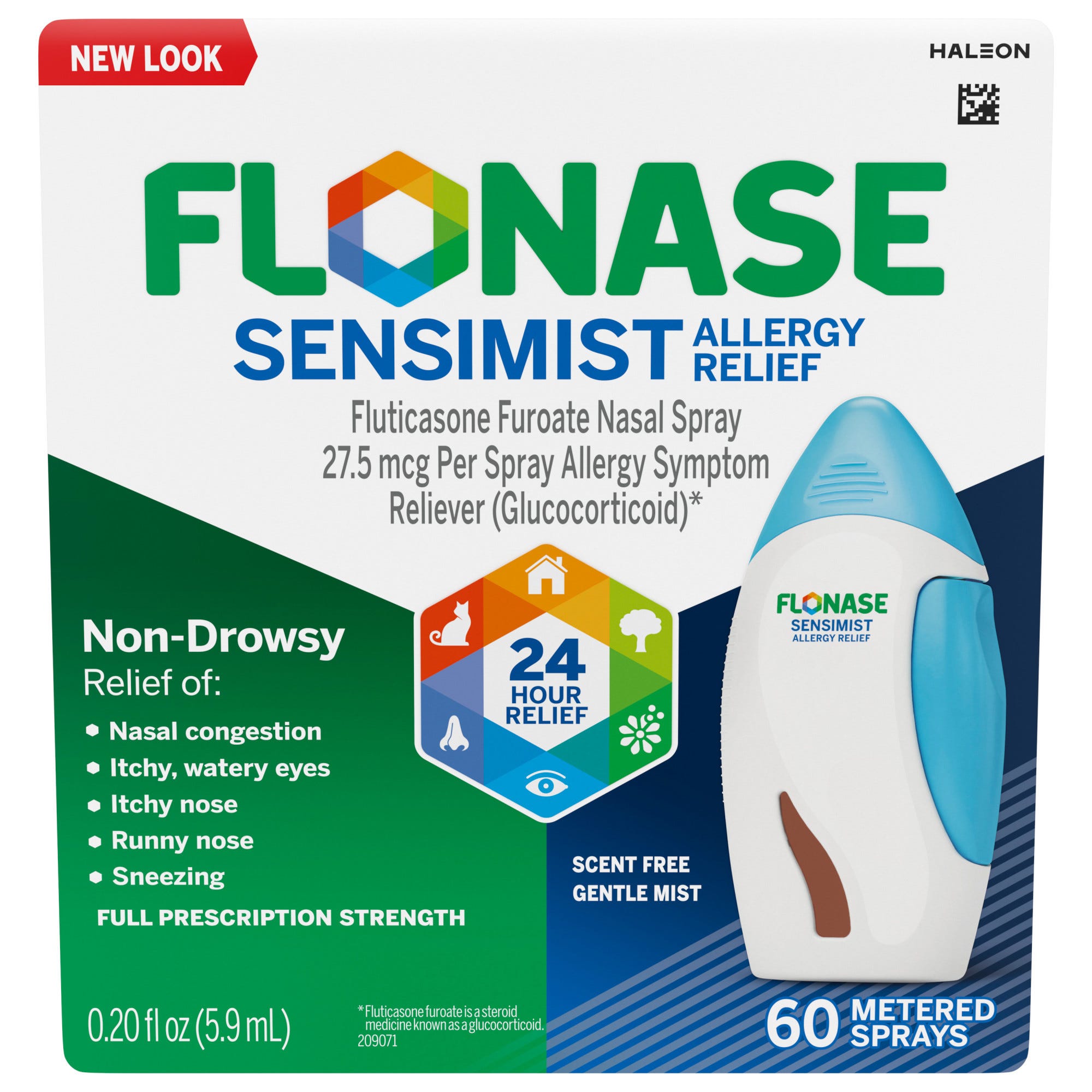 Flonase - Nasal Spray - Sensimist - 60 Sprays