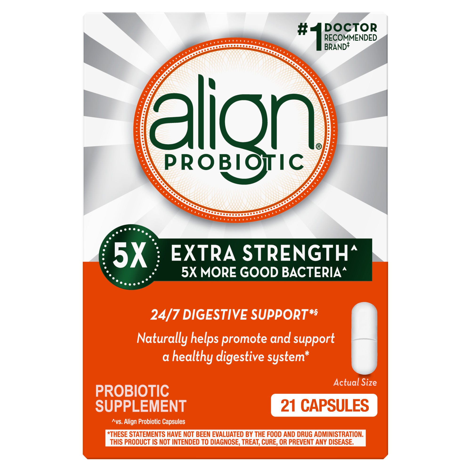 Align Probiotic - Extra Strength - 21 Capsules