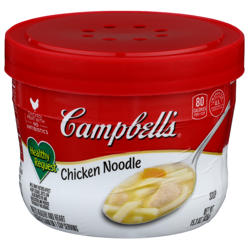 Photo of Campbell's S Healthy Request Chicken Noodle Soup 15.3 Oz Bowl