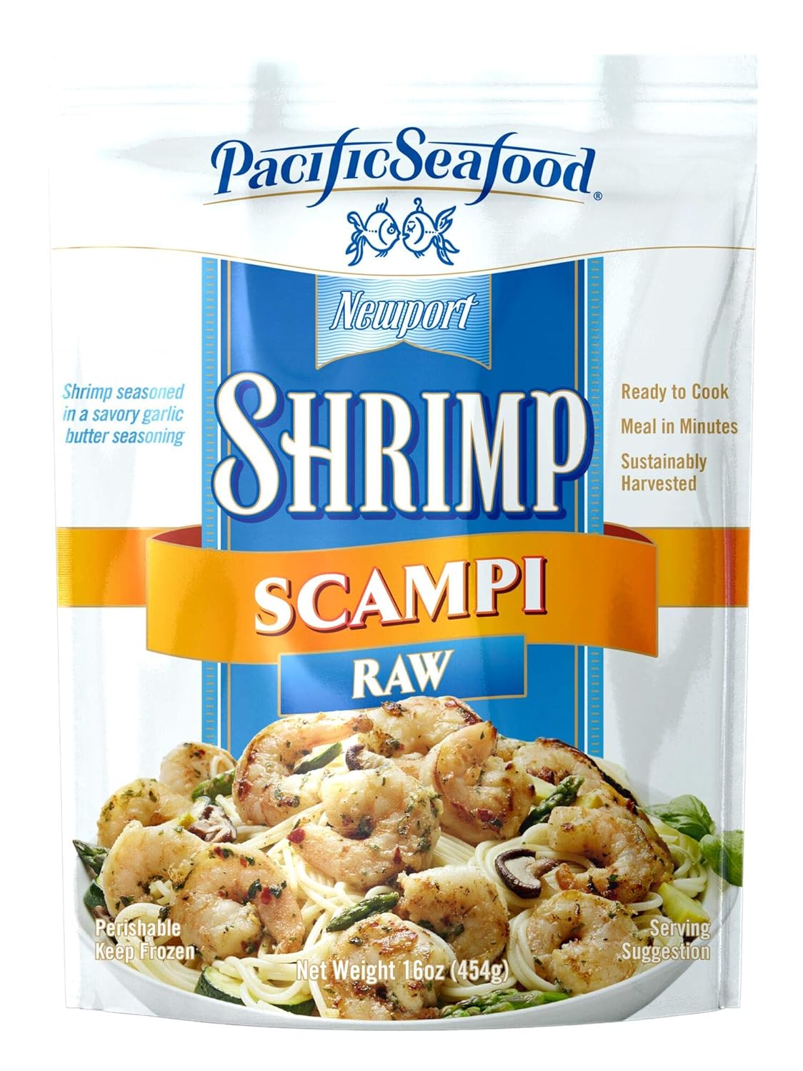 Raw Scampi Shrimp