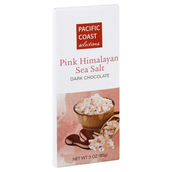 Pink Himalayan Sea Salt Dark Chocolate, Pink Himalayan Sea Salt