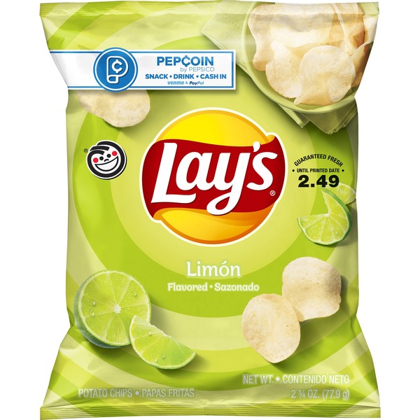 Limon Flavored Potato Chips, Limon