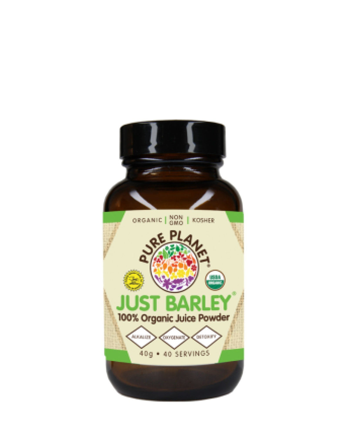 Pure Planet, Just Barley, 100% Organic Juice Powder