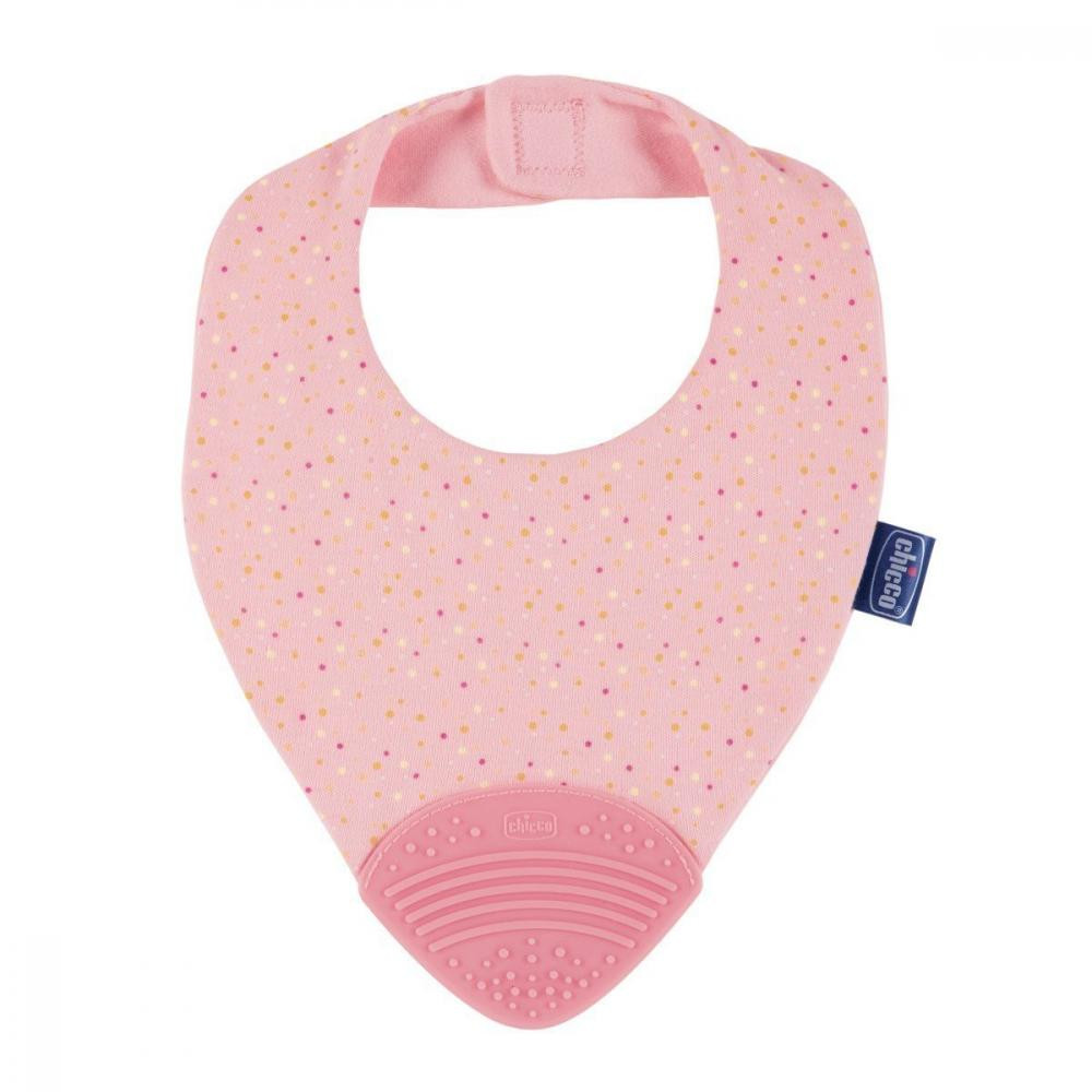 GUMMY BIB ROSA CHICCO