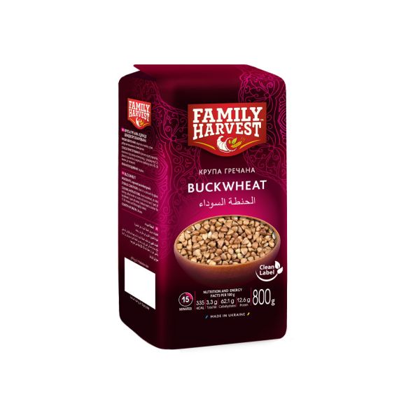 FAMILY HARVEST CEREAL BUCKWHEAT 800G