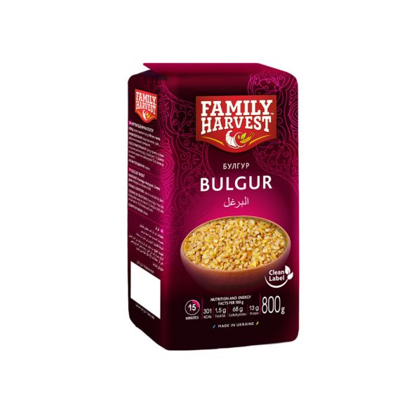FAMILY HARVEST CEREAL BULGUR 800G