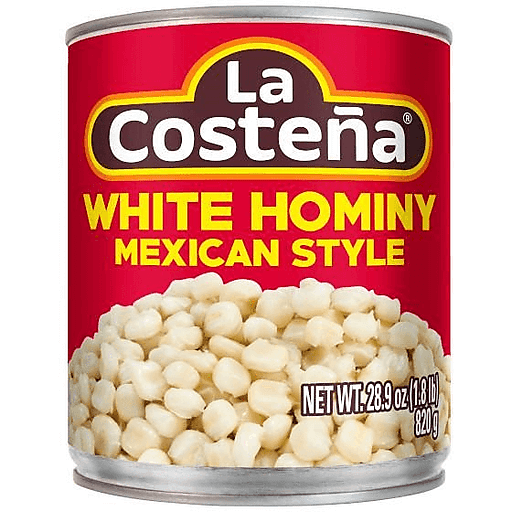 Mexican Style White Hominy, Mexican Style White