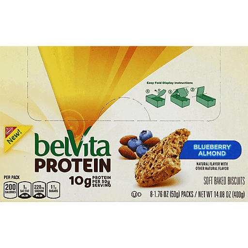 mondelez, Belvita Protein 10 G Blueberry Almond
