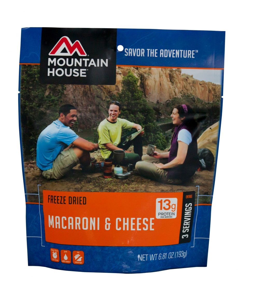 Freeze Dried Macaroni & Cheese