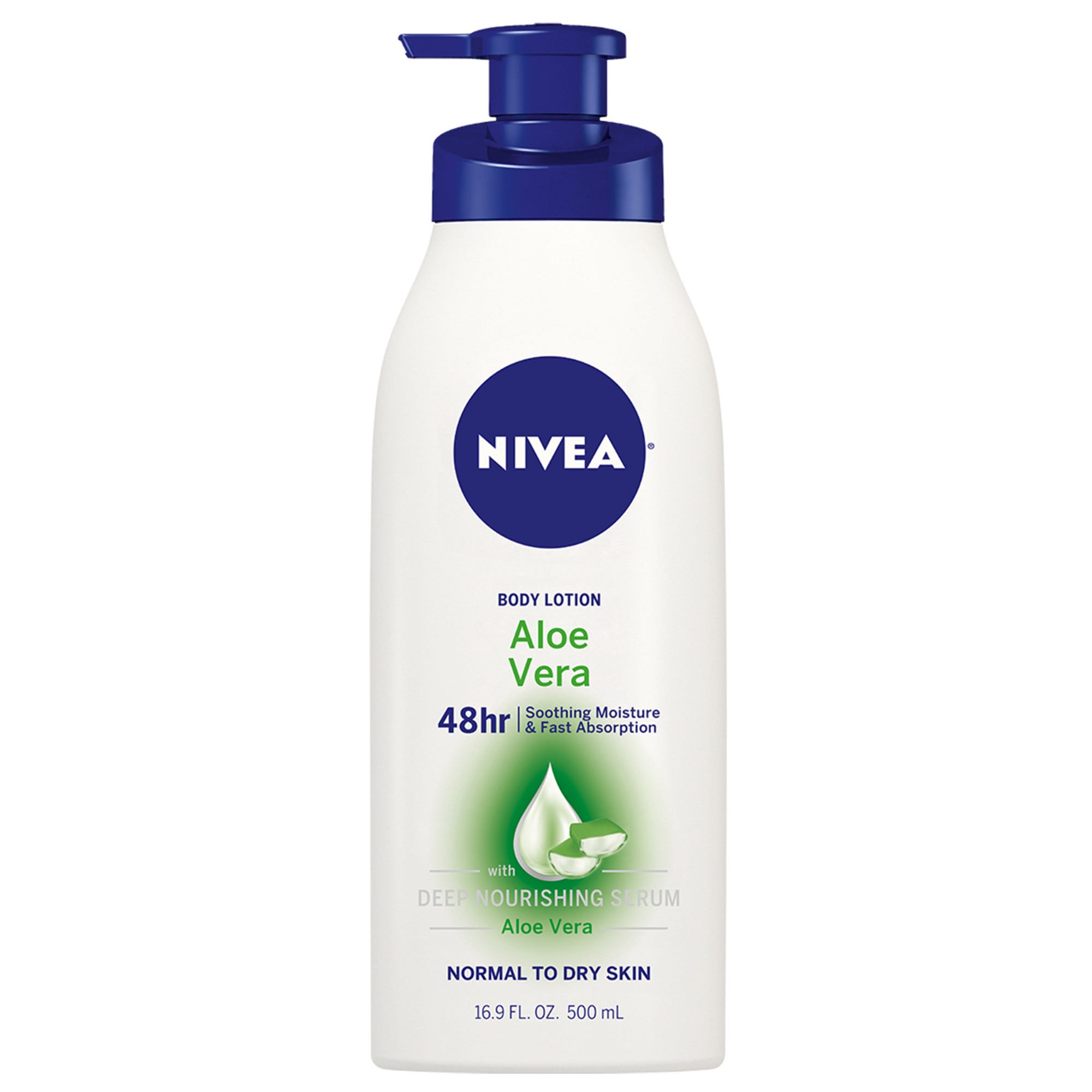 Nivea Body Lotion - Aloe Vera - 16.9 Oz