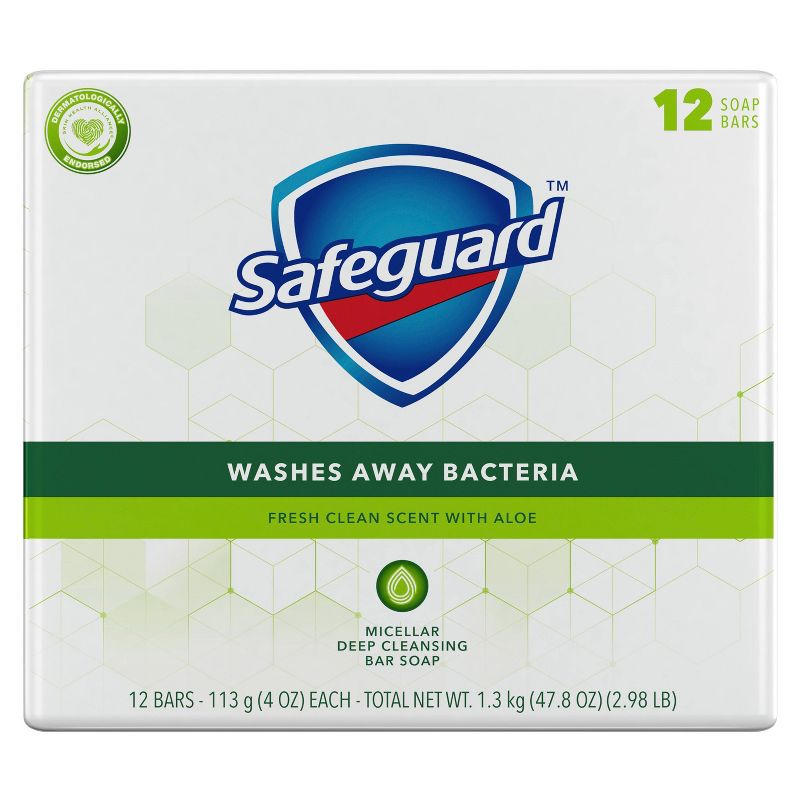 Photo of Safeguard Aloe Bar Soap - 12pk - 4oz Each