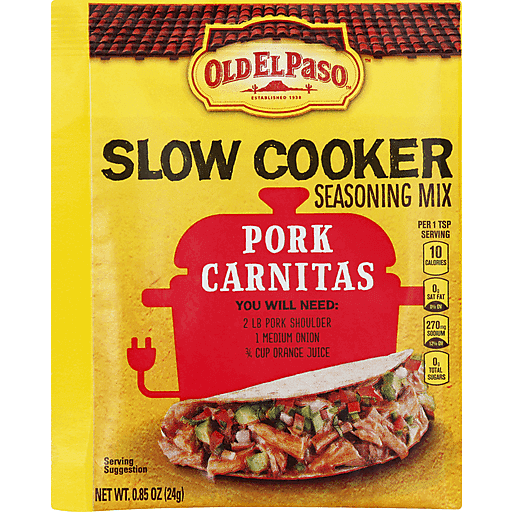 Old El Paso Pork Carnitas Slow Cooker Seasoning Mix