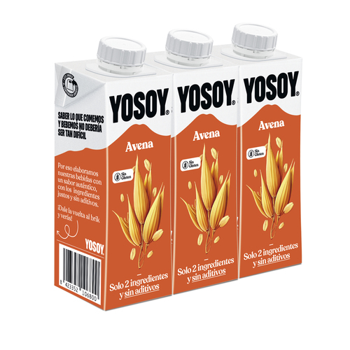 BEBIDA AVENA YOSOY 250 ML P-3