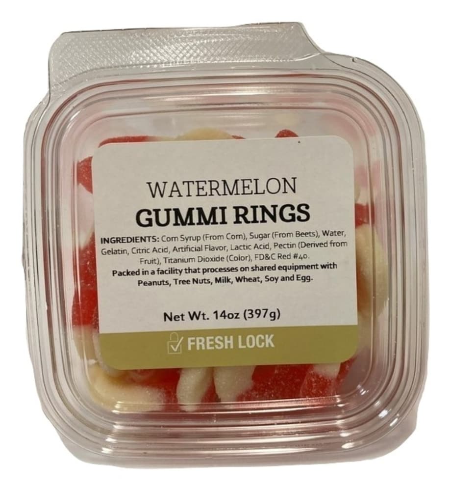 Watermelon Gummi Rings, Watermelon