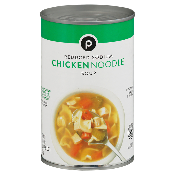 Reduced Sodium Chicken Noodle Soup, Reduced Sodium Chicken Noodle