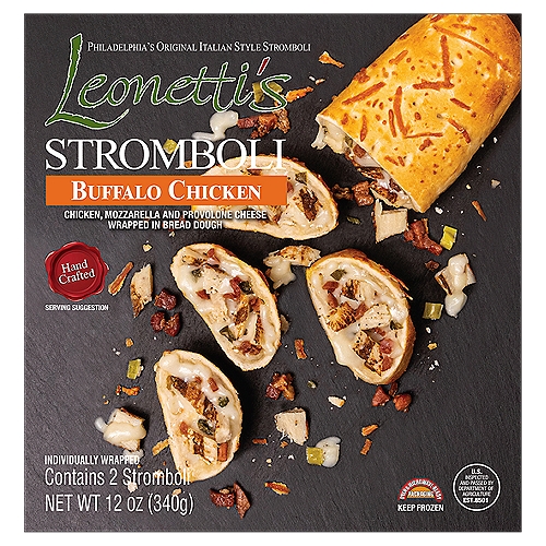 Buffalo Chicken Stromboli