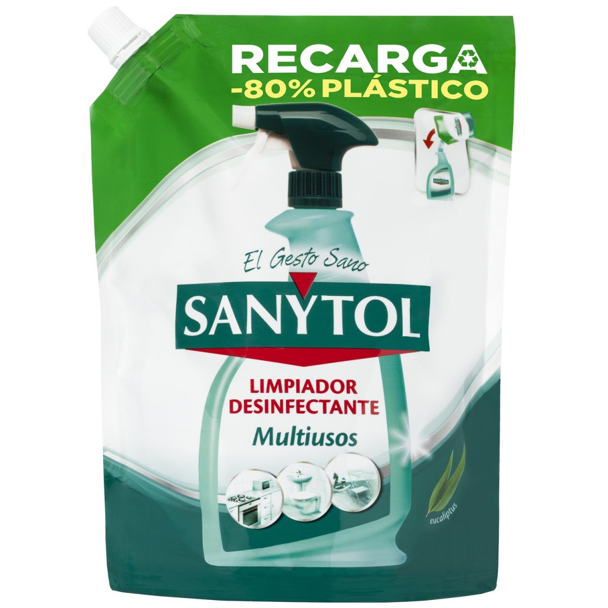 SANYTOL MULTI.ECO-RECARGA 750 ML