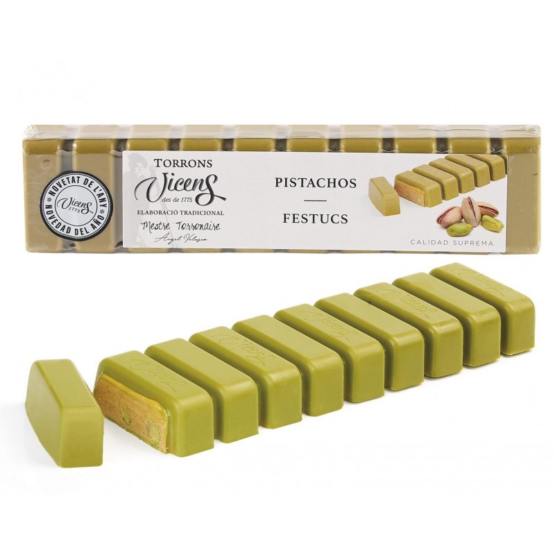 TURRON PISTACHO ESPECIAL VICENS 300 G