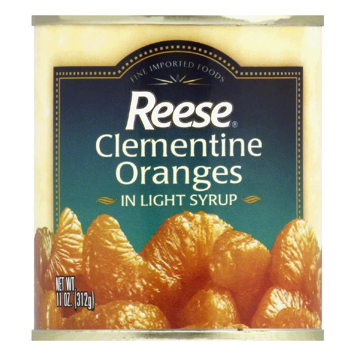 Clementine Oranges in Light Syrup