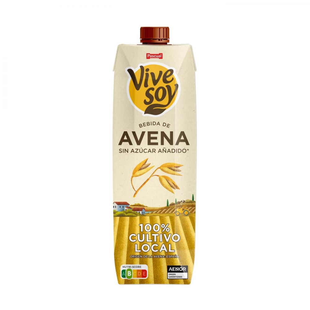 BEBIDA AVENA VIVESOY PASCUAL 1 L