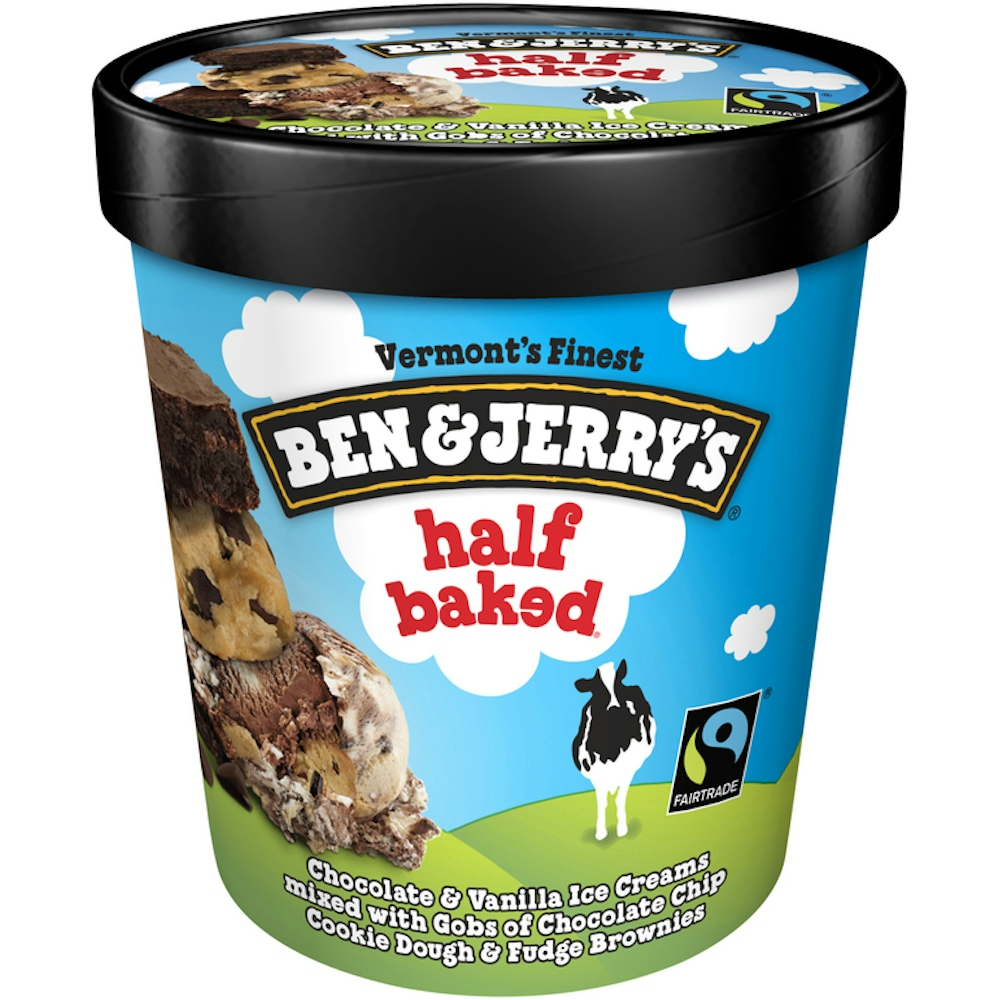 Photo of Ben & Jerry's Half Baked Ice Cream 1 Pt