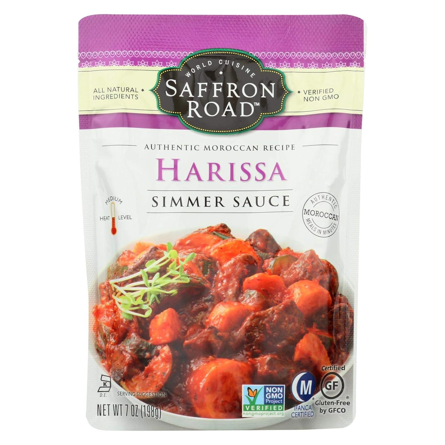Simmer Sauce, Harissa, Medium