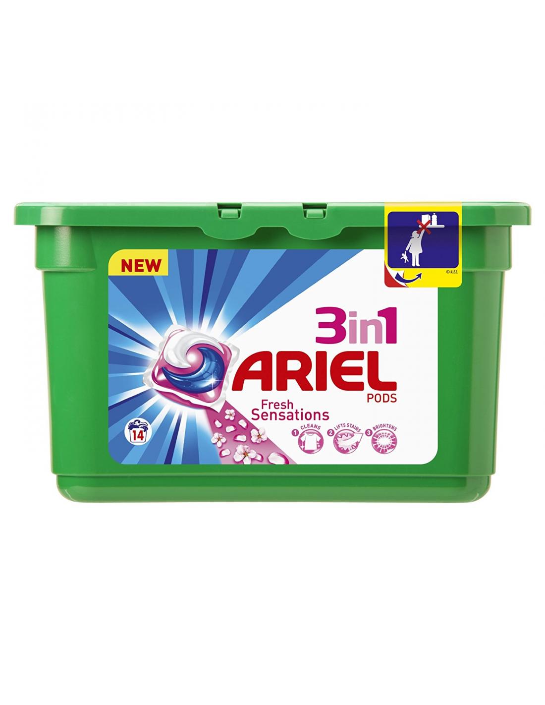 ARIEL 3en1 PODS 18 UN