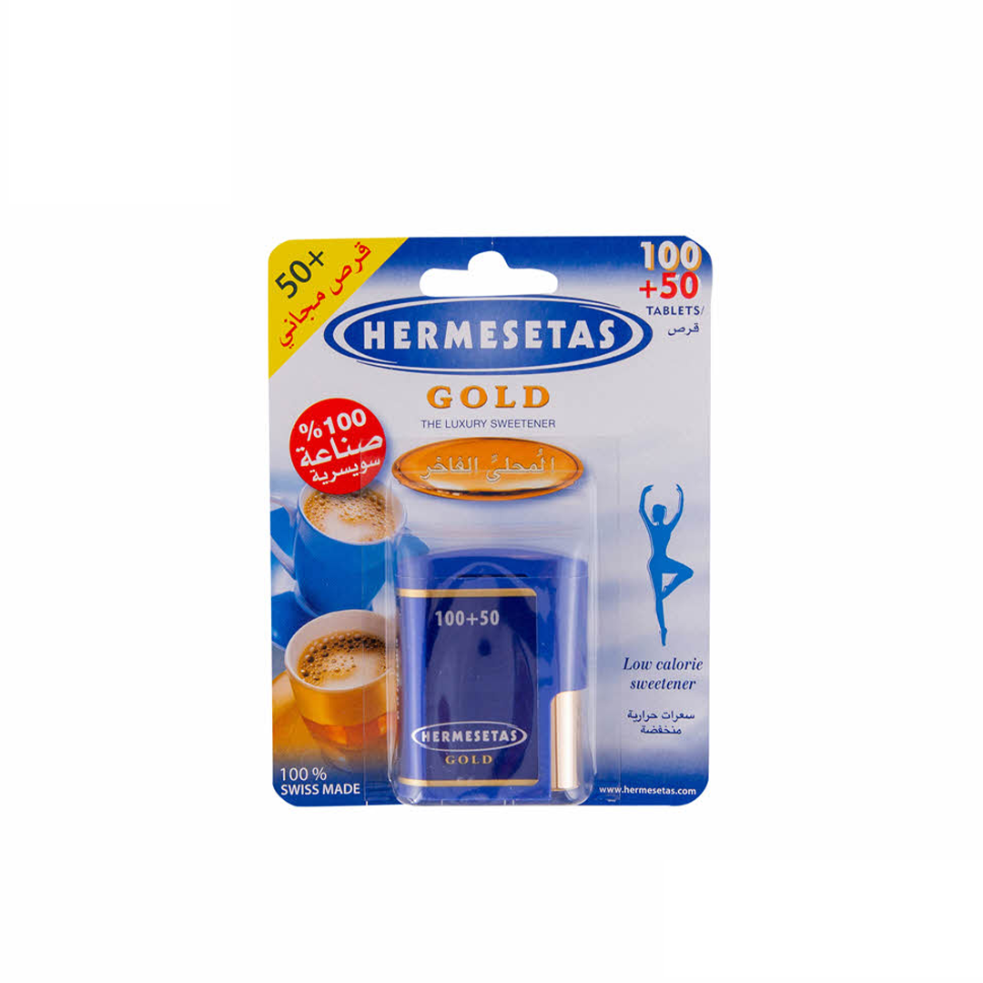 HERMESETAS GOLD TABS 100+50 FREE